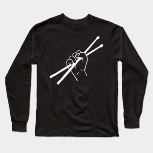 Drummer Fist Long Sleeve T-Shirt